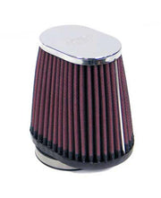 K&N Universal Clamp-On Air Filter 2-1/8in Flange 4in x 3in Base 3in x 2in Top 4in Length K&N Engineering Air Filters - Universal Fit