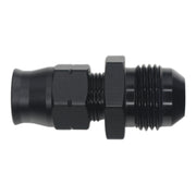 DeatschWerks 8AN Male Flare to 3/8in Hardline Compression Adapter - Anodized Matte Black DeatschWerks Fuel Components Misc
