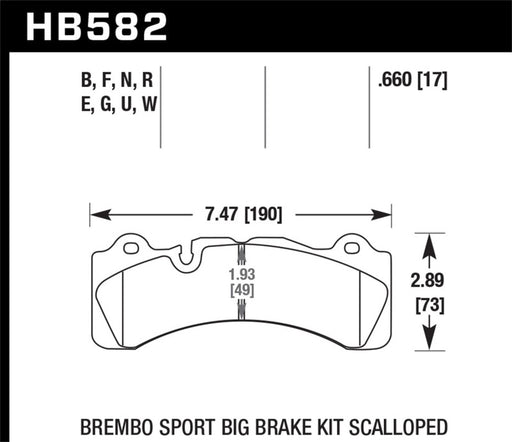 Hawk HPS Street Brake Pads Hawk Performance Brake Pads - Performance