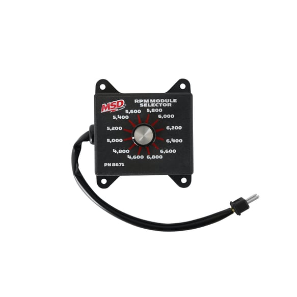 RPM Module Selector, 4.6K-6.8K 8671 MSD Autoparts