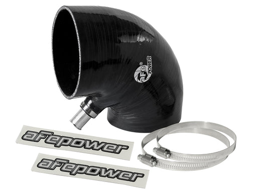 aFe Magnum FORCE Intake Coupling Kit (4 IN ID to 4-1/4 IN ID x 90 Deg.) Elbow Coupler - Black aFe Air Intake Components