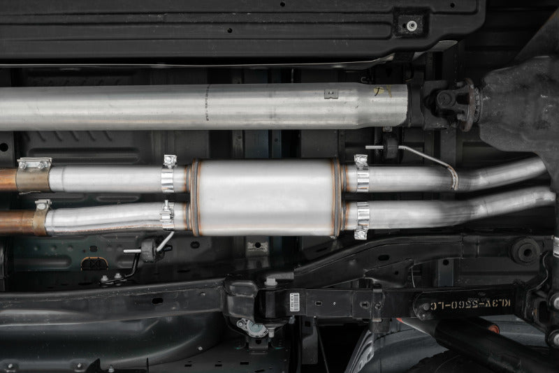 MBRP 17-20 Ford F-150 Raptor 3.5L Ecoboost Dual Rear Exit T409 3in Resonator Back Exhaust System MBRP Catback