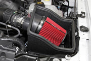Spectre 12-14 Ford F150 V6-3.5L F/I Air Intake Kit - Polished w/Red Filter Spectre Cold Air Intakes