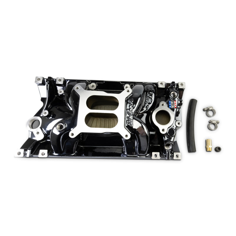 Edelbrock Chevy Vortec SB Performance EPS Manifold - Black Plasma Finish Edelbrock Intake Manifolds