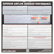K&N Custom Air Filter Round 9in OD x 8in ID x 2.87in H K&N Engineering Air Filters - Drop In