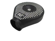 K&N Universal Plenum 11.89in L x 9in Dia x 4.75in H - Black K&N Engineering Air Intake Components