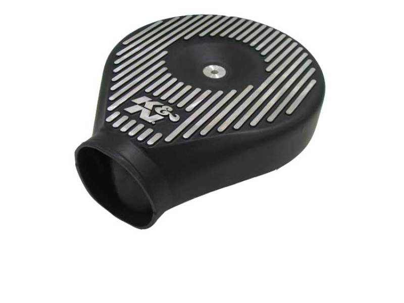 K&N Universal Plenum 11.89in L x 9in Dia x 4.75in H - Black K&N Engineering Air Intake Components