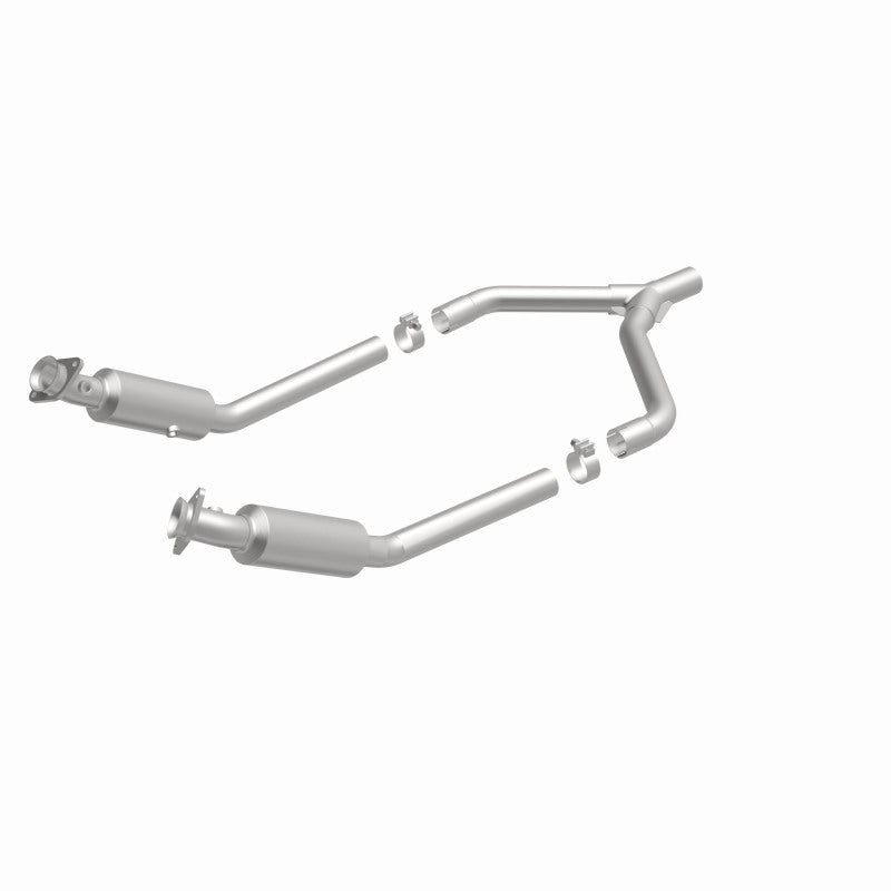 MagnaFlow Conv DF 05-10 Ford Mustang 4.0L Y-Pipe Assembly Magnaflow Catalytic Converter Direct Fit