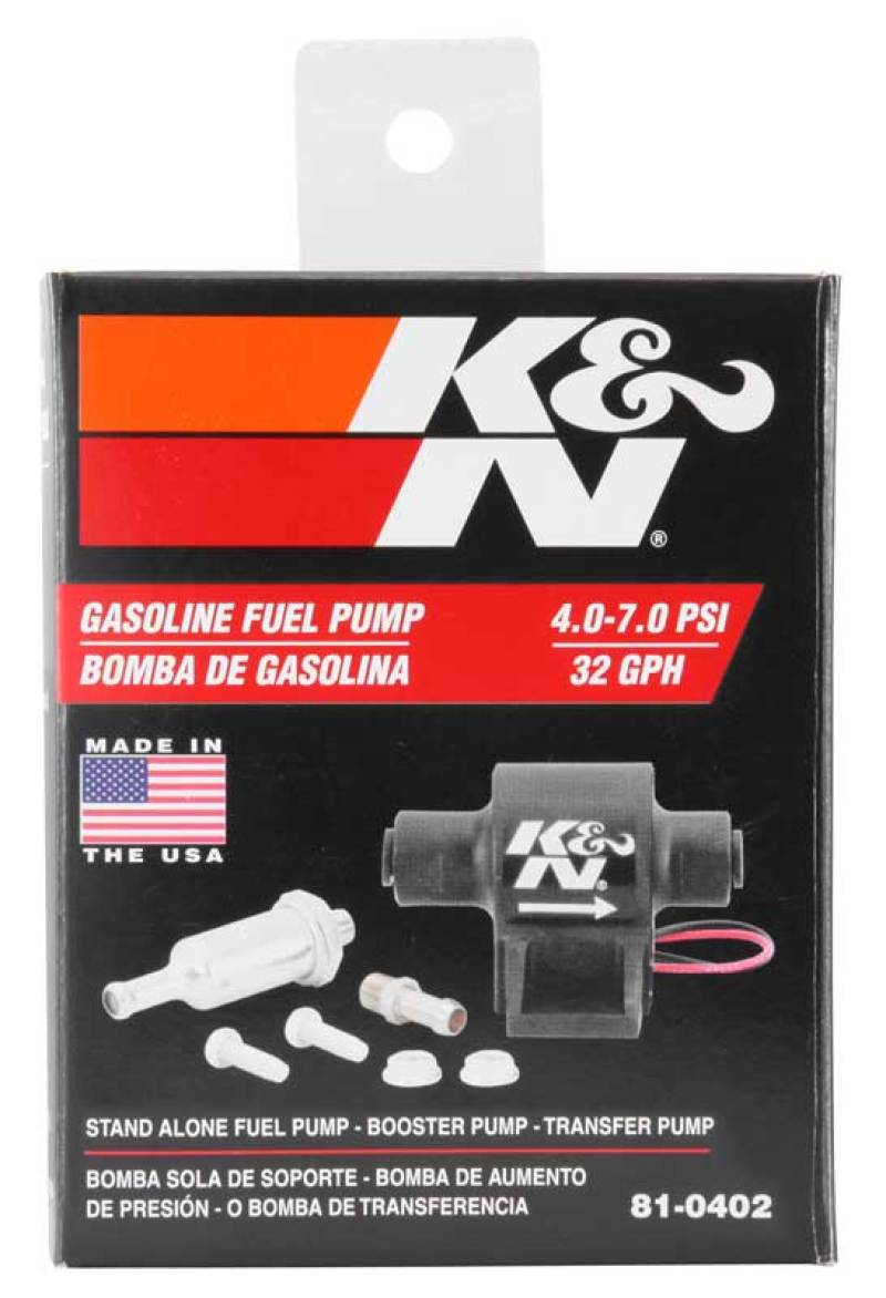 K&N Performance Electric Fuel Pump 4-7 PSI K&N Engineering Fuel Pumps