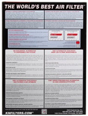 K&N 2007-2011 Toyota Hiace 3.0L-L4 DSL Replacement Drop In Air Filter K&N Engineering Air Filters - Drop In