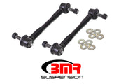 BMR 16-17 6th Gen Camaro Front Sway Bar End Link Kit - Black BMR Suspension Suspension Arms & Components