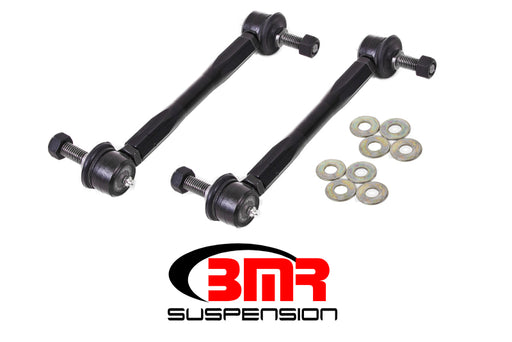 BMR 16-17 6th Gen Camaro Front Sway Bar End Link Kit - Black BMR Suspension Suspension Arms & Components