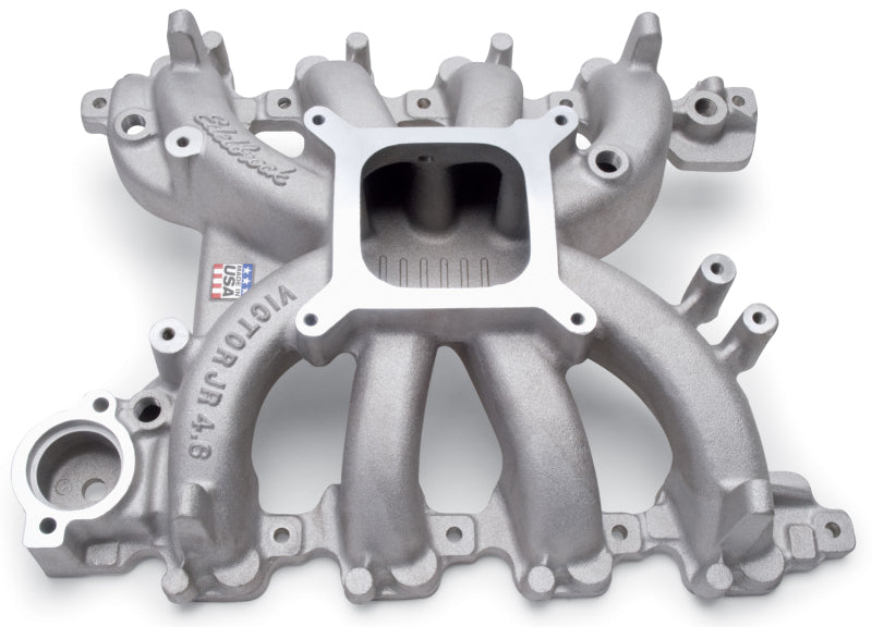 Edelbrock Victor Jr Ford for 4 6L Engines Manifold Only Edelbrock Intake Manifolds