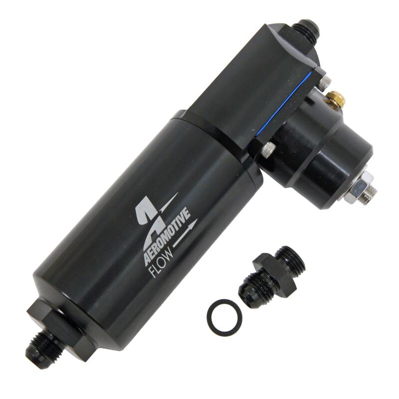 Aeromotive Universal Filter Combo EFI Regulator 10 Micron AN-06 Flare Aeromotive Fuel Pressure Regulators