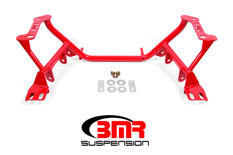 BMR 96-04 New Edge Mustang K-Member Coilover Version / Motor Plate Version - Red BMR Suspension Crossmembers