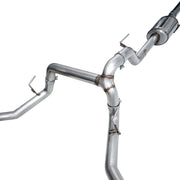 AWE Tuning 2021+ Ford F-150 Tremor (w/ Bumper Cutouts) 0FG Resonated Catback - Diamond Black Tips AWE Tuning EXHAUST