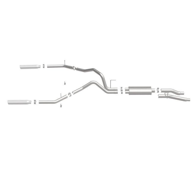 MagnaFlow SYS C/B 09 F-150 EC-CC/SB dual splt Magnaflow Catback