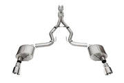 Corsa 24+ Ford Mustang GT Xtreme Cat-Back Exhaust Sys. 3.0in Dual Rear Exit w/4.5in Pro Series Tips CORSA Performance Catback