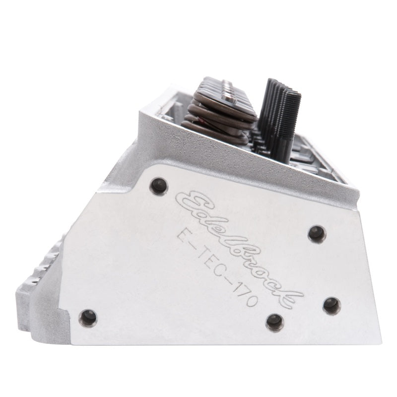 Edelbrock Cylinder Head SB Chevrolet Performer RPM E-Tec 170 for Hydraulic Roller Cam Complete (Ea) Edelbrock Heads