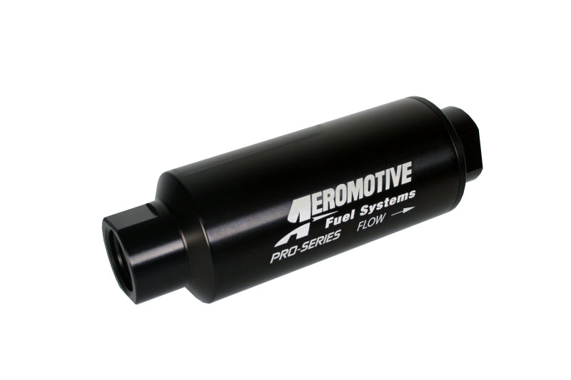 Aeromotive Pro-Series In-Line Fuel Filter - AN-12 - 10 Micron Fabric Element Aeromotive Fuel Filters