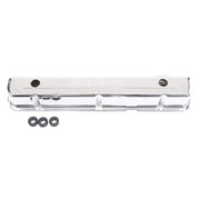 Edelbrock Valve Cover Signature Series Chevrolet 1962-2001 194-292 CI Inline 6 Chrome Edelbrock Valve Covers