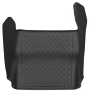 Husky Liners 09-15 Ford F150 SuperCrew Cab X-Act Contour Black Center Hump Floor Liner Husky Liners Floor Mats - Rubber