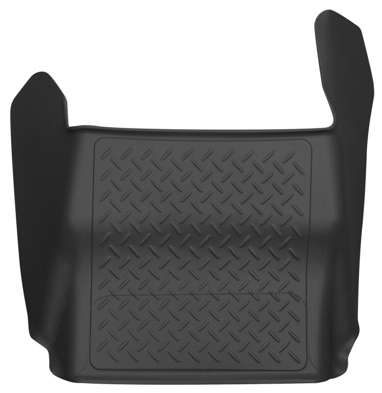 Husky Liners 09-15 Ford F150 SuperCrew Cab X-Act Contour Black Center Hump Floor Liner Husky Liners Floor Mats - Rubber
