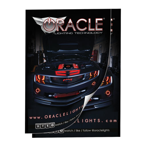 Oracle Camaro Poster in x 27in ORACLE Lighting Stickers/Decals/Banners