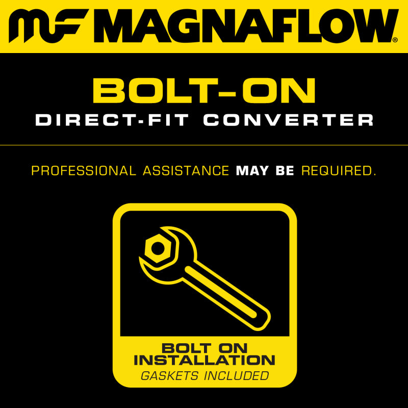 MagnaFlow Left Side Direct Fit Catalytic Converter 15-17 Ford F-150 5.0L Magnaflow Catalytic Converter Direct Fit