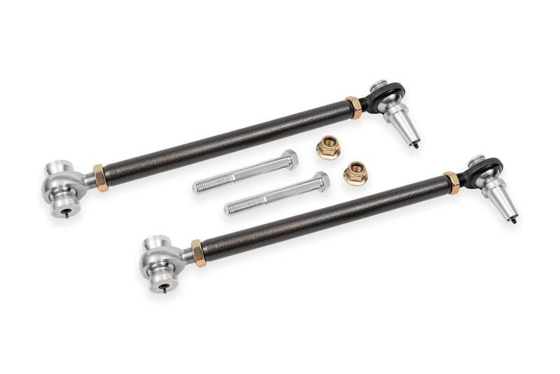 BMR 16-24 Chevrolet Camaro Double Adj. Front Lower Control Arms w/ Rod Ends - Black Hammertone BMR Suspension Control Arms