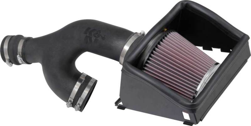 K&N 2017 Ford F150 Ecoboost V6-3.5L F/I Performance Air Intake Kit K&N Engineering Cold Air Intakes