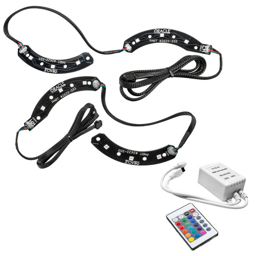 Oracle 14-15 Chevy Camaro RS Headlight DRL Upgrade Kit - ColorSHIFT w/ Simple Controller ORACLE Lighting Headlights