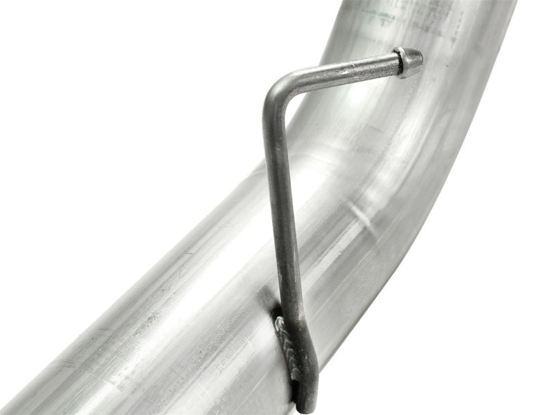 aFe Atlas 5in DPF-Back Aluminized Steel Exh Sys, Ford Diesel Trucks 08-10 V8-6.4L (td) Polished tip aFe DPF Back