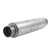 MBRP Universal Quiet Tone Muffler 4in Inlet/Outlet 24in Body 6in Dia 30in Overall Aluminum MBRP Muffler