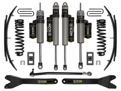 ICON 2023+ Ford F250/350 2.5in Stage 3 Suspension System w/ Radius Arms & Expansion Pack ICON Lift Springs