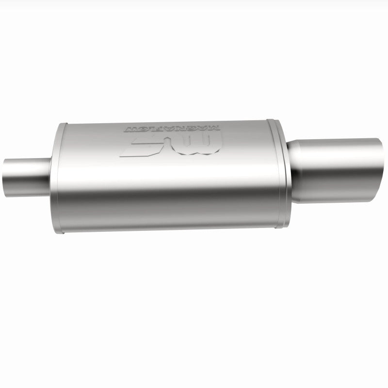 MagnaFlow Muffler W/Tip Mag SS 14X5X8 2.25/4. Magnaflow Muffler