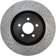 StopTech Slotted & Drilled Sport Brake Rotor Stoptech Brake Rotors - Slot & Drilled