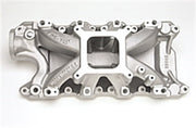 Edelbrock Intake Manifold Super Victor EFI Ford Windsor 8 2In Deck Block Polished Finish Edelbrock Intake Manifolds