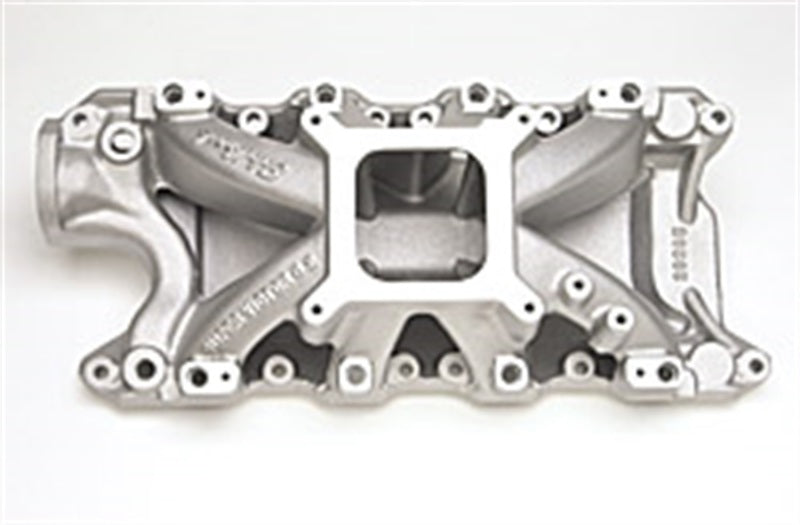 Edelbrock Intake Manifold Super Victor EFI Ford Windsor 8 2In Deck Block Polished Finish Edelbrock Intake Manifolds