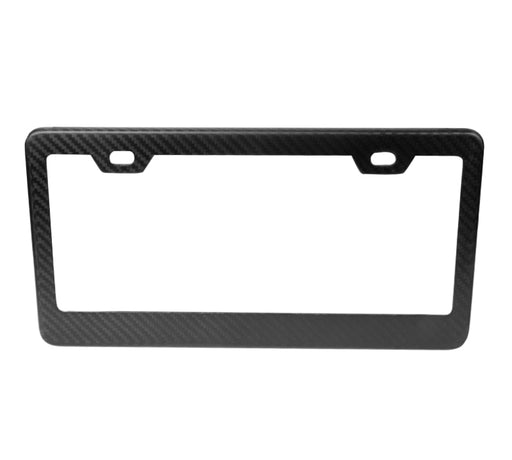 NRG License Plate Frame - Dry Carbon Fiber NRG Carbon Accessories