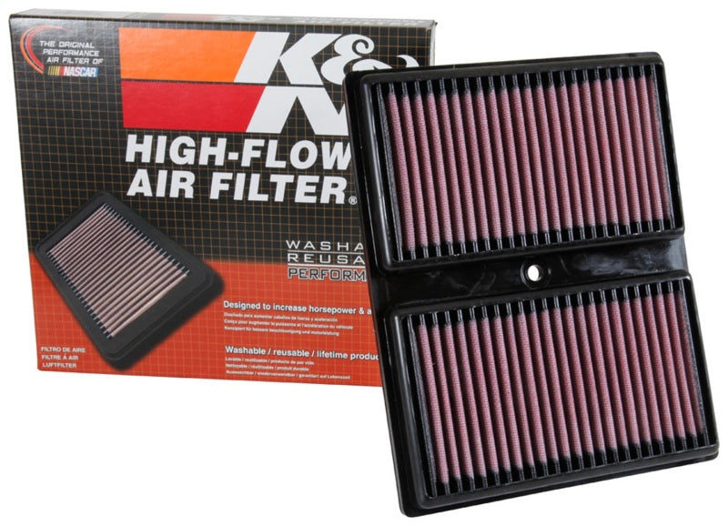 K&N 15-17 Audi A1 L3-1.0L F/l - Replacement Drop In Air Filter K&N Engineering Air Filters - Drop In
