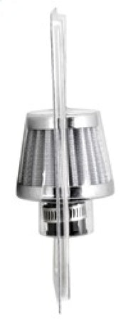Spectre Breather Filter 10mm Flange / 2in. OD / 1-3/4in. Height - White Spectre Engine Breather Filters