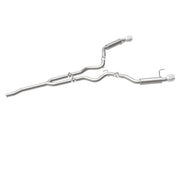 MagnaFlow Cat-Back 15-16 Ford Mustang 2.3L L4 Competition SS 3in Dual Split Rear 4.5in Black Tips Magnaflow Catback
