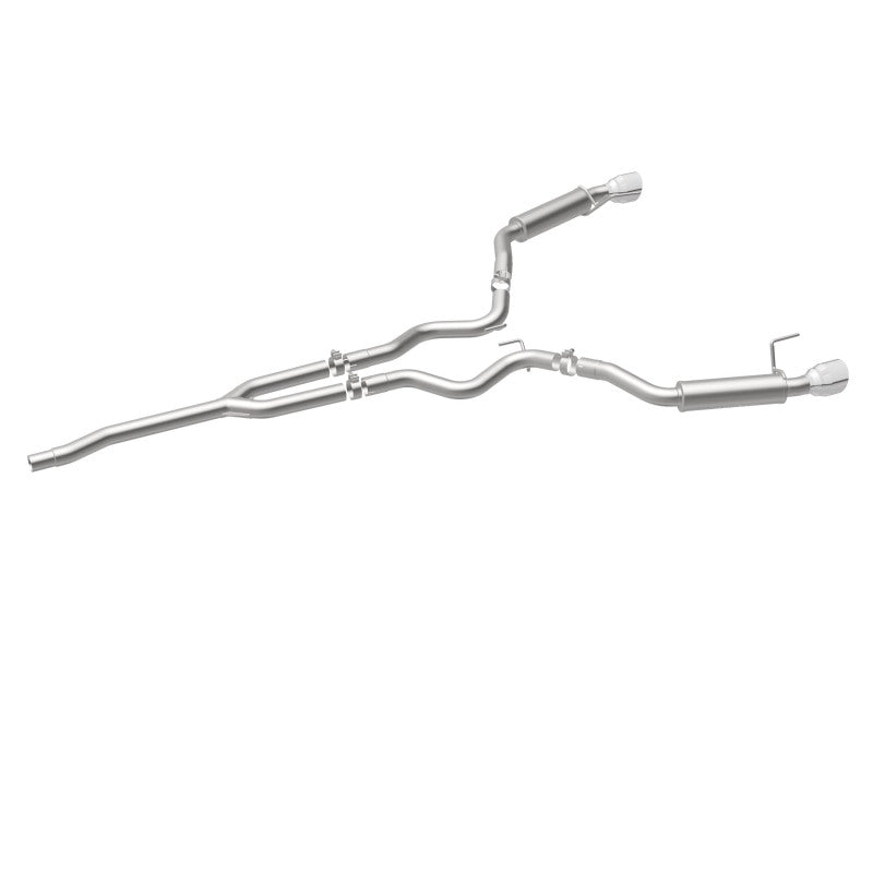 MagnaFlow Cat-Back 15-16 Ford Mustang 2.3L L4 Competition SS 3in Dual Split Rear 4.5in Black Tips Magnaflow Catback