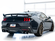 AWE 2024 Ford Mustang Dark Horse S650 RWD Track Edition Cat-Back Exhaust w/ Quad Chrome Silver Tips AWE Tuning Catback