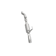 MagnaFlow Cat-Back, SS, 2.5/3in, Turn Down In Front Rear Tire 2015 Ford F150 5.0L V8 Ext Cab Magnaflow Catback