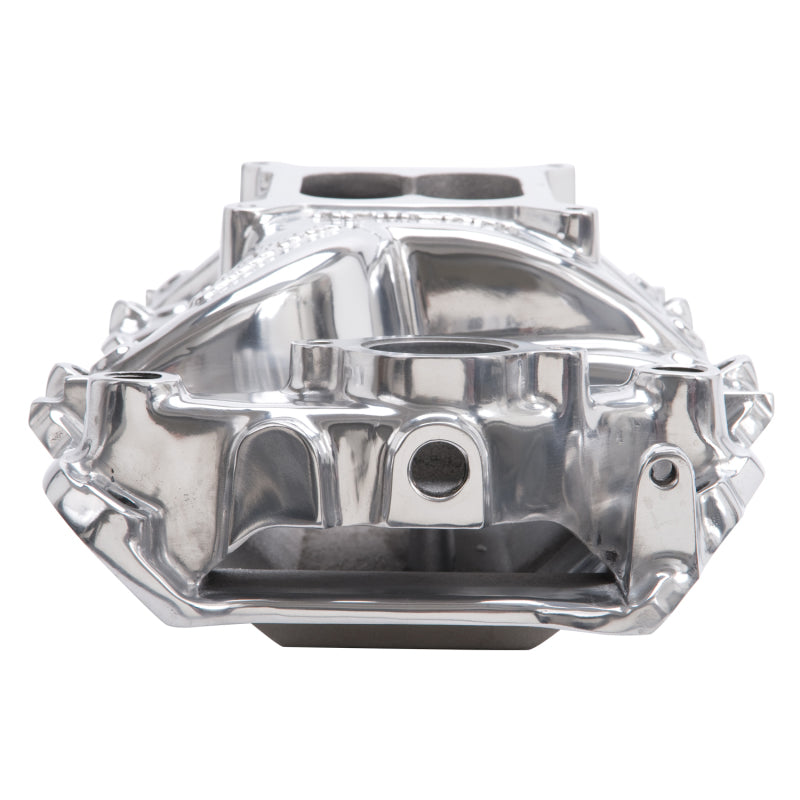 Edelbrock Polished B/B Chev Rect Port RPM Air-Gap Manifold Edelbrock Intake Manifolds