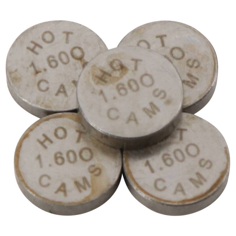 Hot Cams 07-16 CRF 150 R/2016 CRF 150 RB Big Wheel 1.600mm Shim Kit - 5 Pack Hot Cams Valves