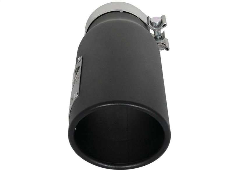 aFe MACH Force-Xp 409 Stainless Steel Exhaust Tip 3.5 In x 4.5in Out x 12in L Clamp-On aFe Catback
