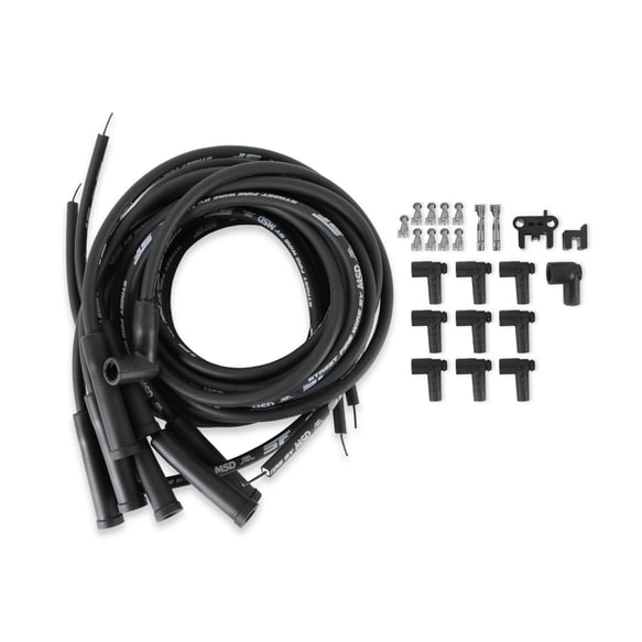 Street-Fire Wire Set Multi-Angl plug, HEI, Univ 5550 MSD Autoparts